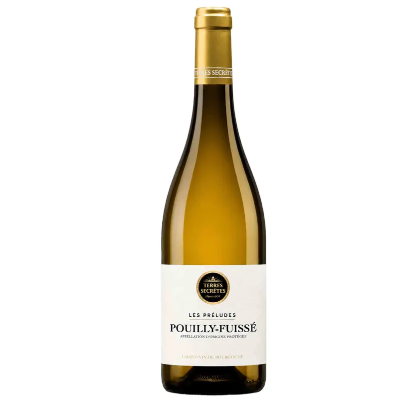 Vin Blanc de Bourgogne - Pouilly Fuissé - Les Préludes - Terres Secrètes