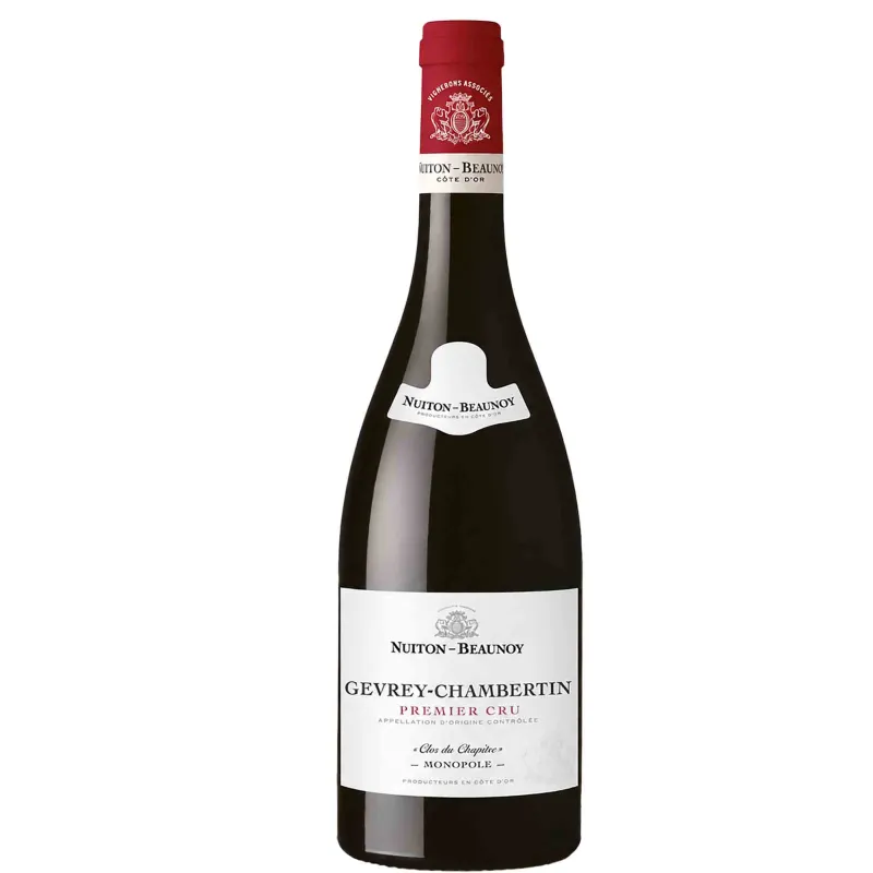 Gevrey Chambertin Premier cru - Clos du Chapitre- Monopole - Nuiton Beaunoy 75cl