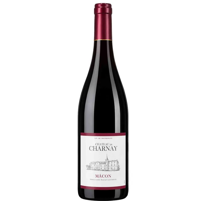 Vin rouge Bourgogne Mâcon - Château Charnay 75cl