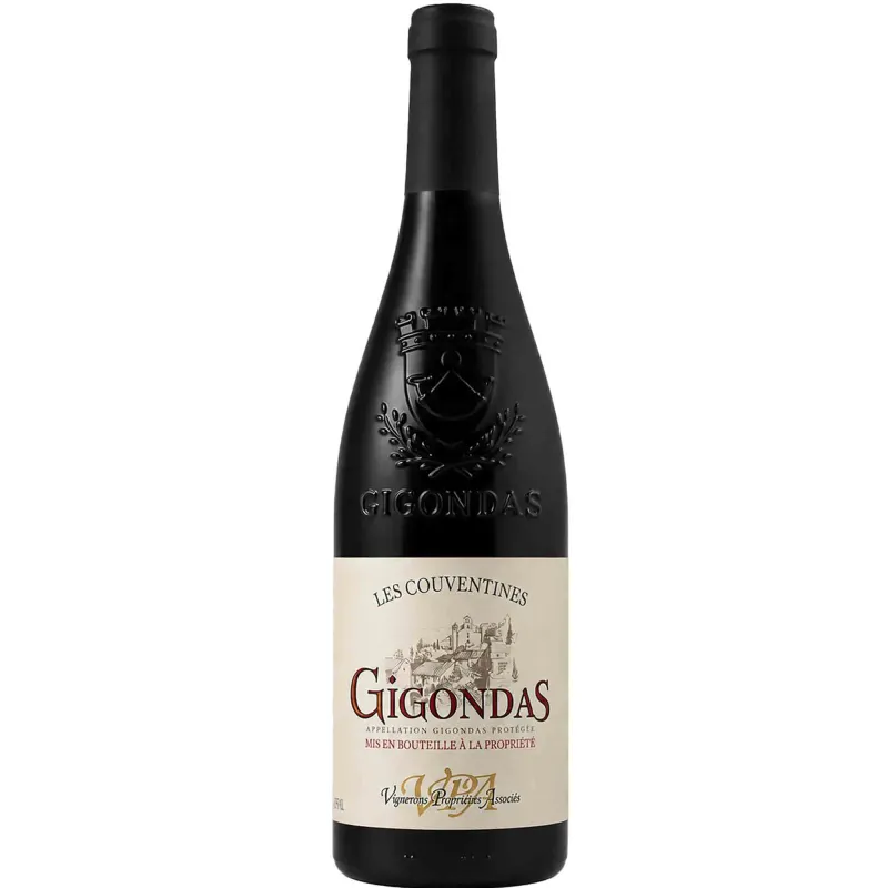 vin rouge Rhône - Gigondas- Les Couventines 75cl