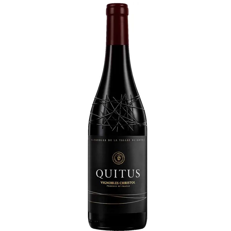 Vin rouge- Costières de Nîmes- Quitus 75cl