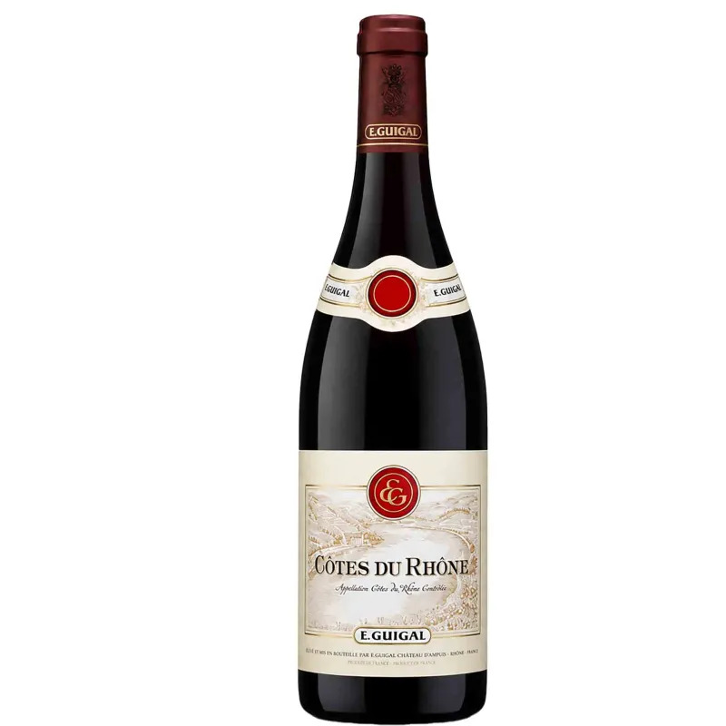 Vin rouge Rhône -Côtes-du-Rhône - E.Guigal