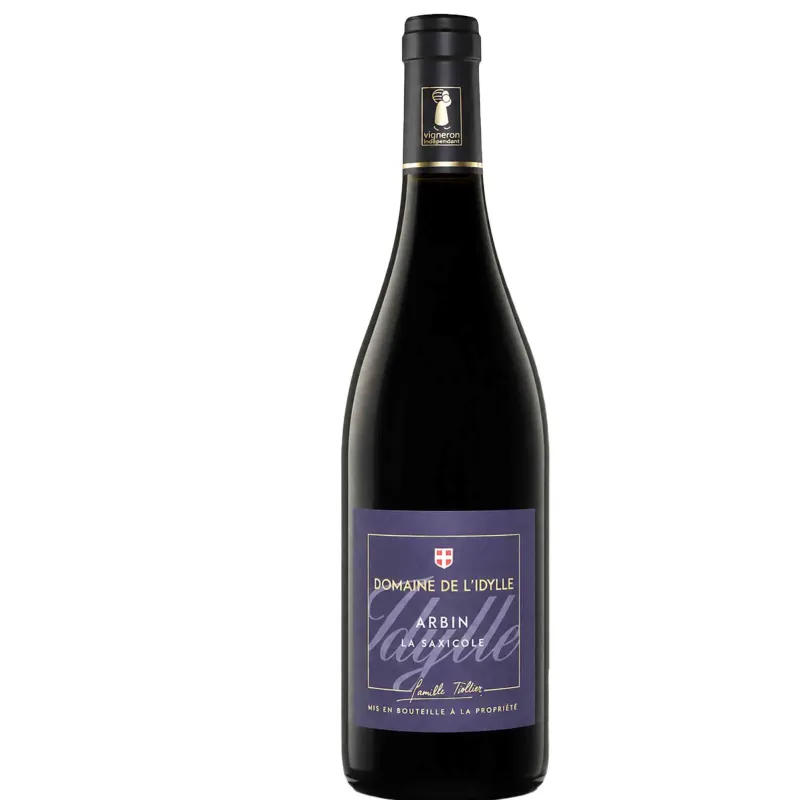 vin rouge Savoie - Arbin Mondeuse  - Cuvée La Saxicole - Domaine L'Idylle