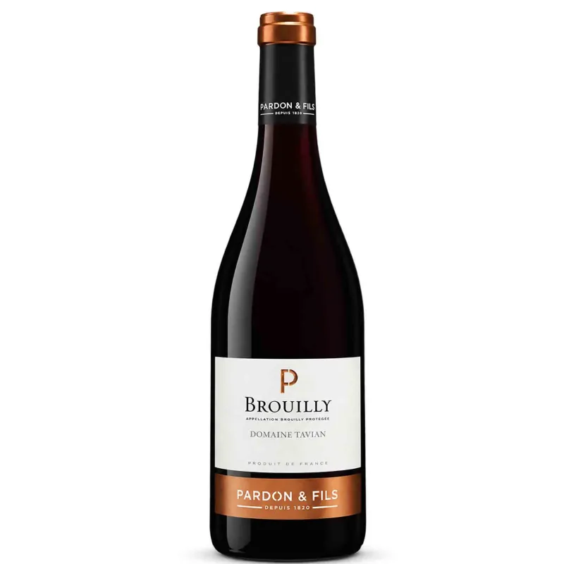 Vin rouge Beaujolais Brouilly - Domaine Pardon & fils