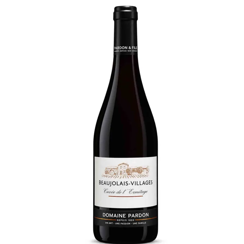 Vin rouge Beaujolais Villages - Domaine Pardon et Fils 75cl