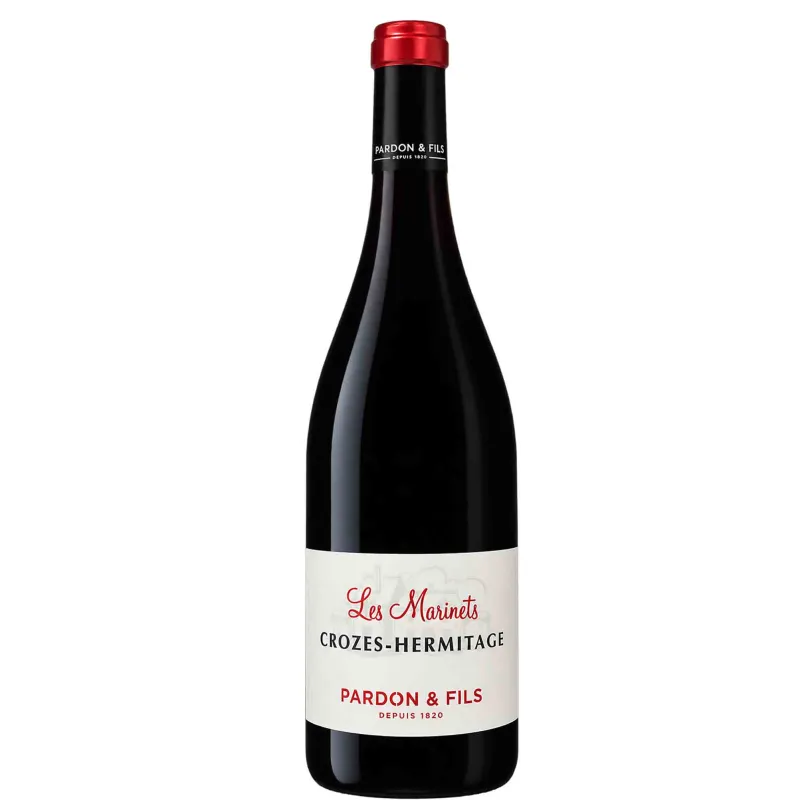 Vin rouge Rhône - Crozes-Hermitage- Cuvée Les Marinets -Pardon et Fils 75cl