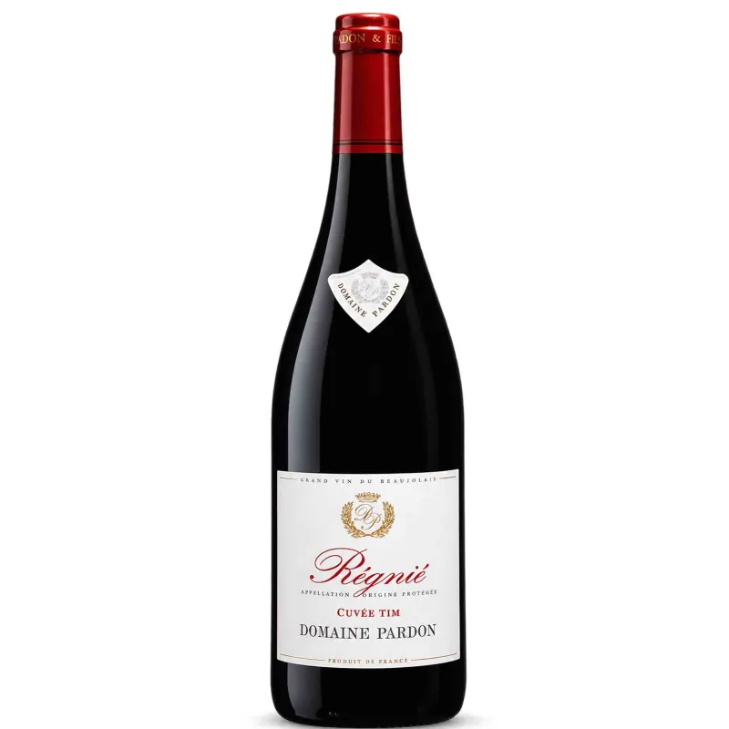 Vin rouge Beaujolais - Régnié-Cuvée Tim- Pardon et Fils 75cl