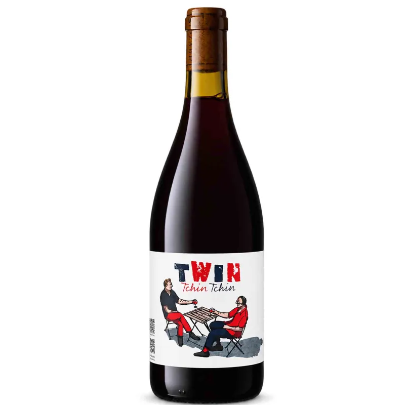 Vin rouge Bordeaux - Twin Tchin Tchin - Vignobles Siozard 75cl