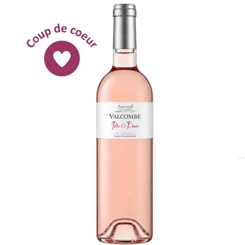 Vin rosé moelleux - Folle & Douce  - Château de Valcombe