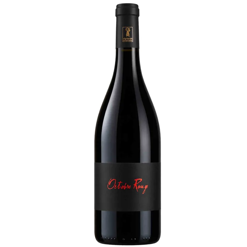 Vin rouge Pays d'oc - Octobre Rouge BIO -Château de Valcombe