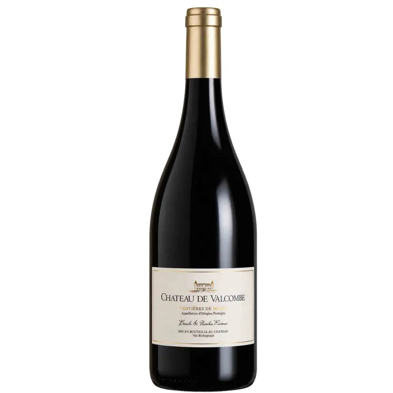 Vin rouge Costières de Nîmes bio Château de Valcombe 75cl