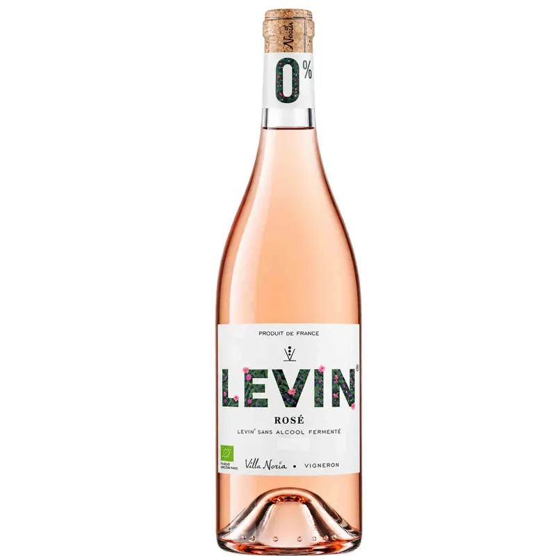Vin rosé sans alcool - Levin Rosé - Villa Noria