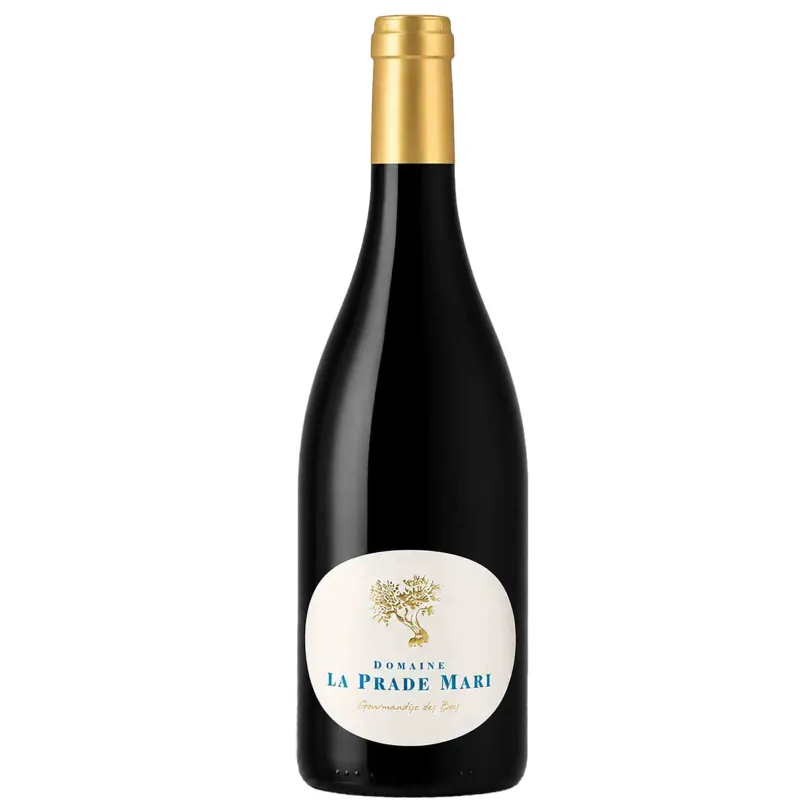 Vin rouge Minervois Bio -Gourmandise des Bois - Domaine Prade Mari 75cl