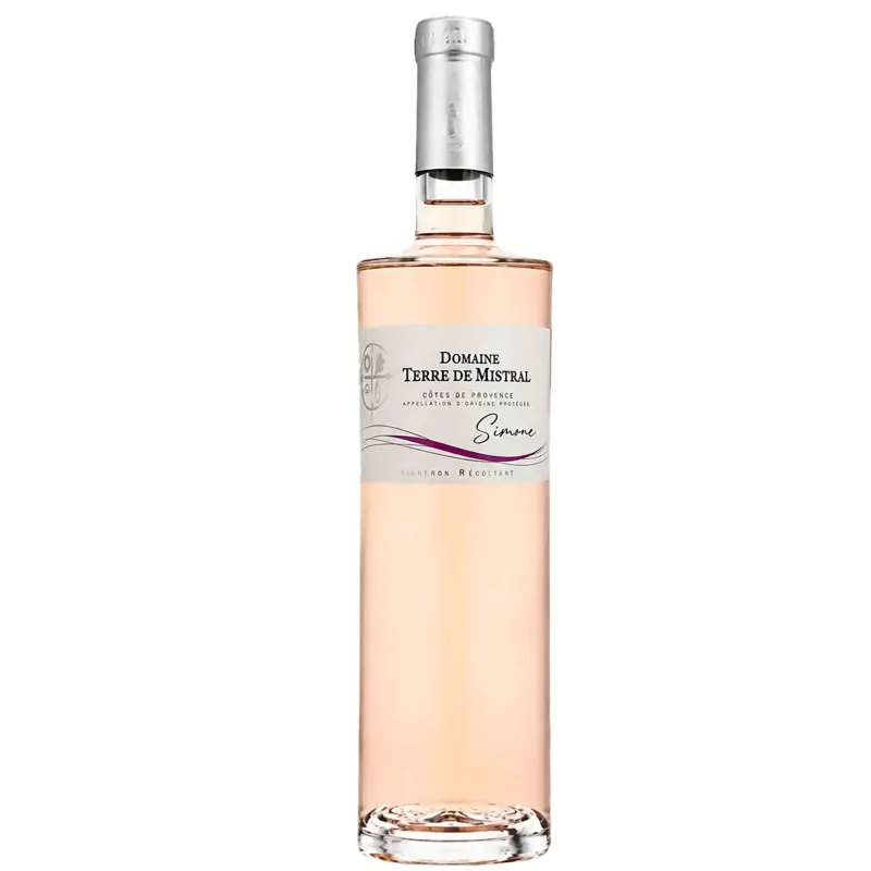 Vin rosé Côtes de Provence - Simone - Domaine Terre de Mistral 75cl