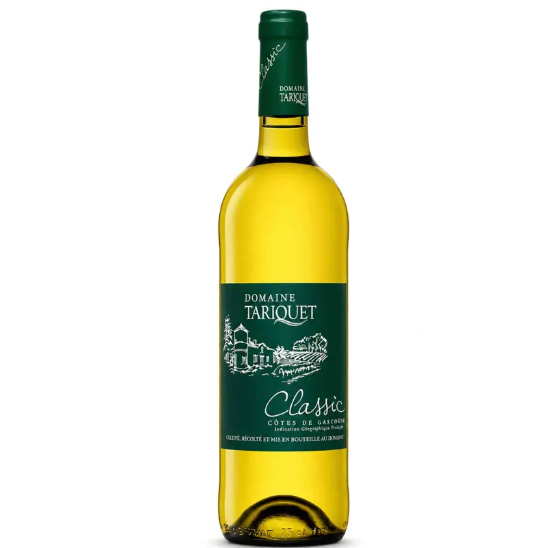 Vin blanc Côtes de Gascogne - Classic - Domaine Tariquet 75cl
