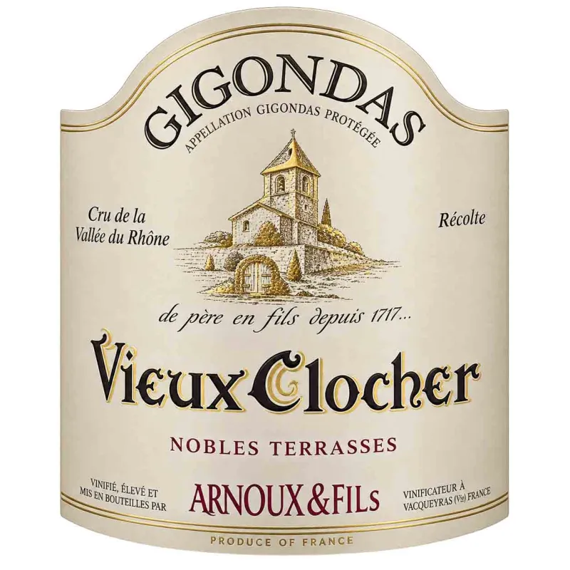 Gigondas : un excellent vin de la vallée du Rhône de chez Arnoux & Fils