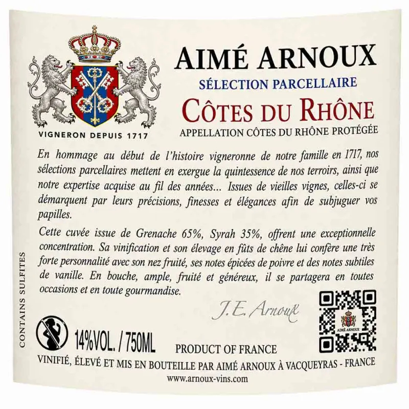 Côtes-du-Rhône : découvrez notre sélection au bon prix et expédié sous 24h !