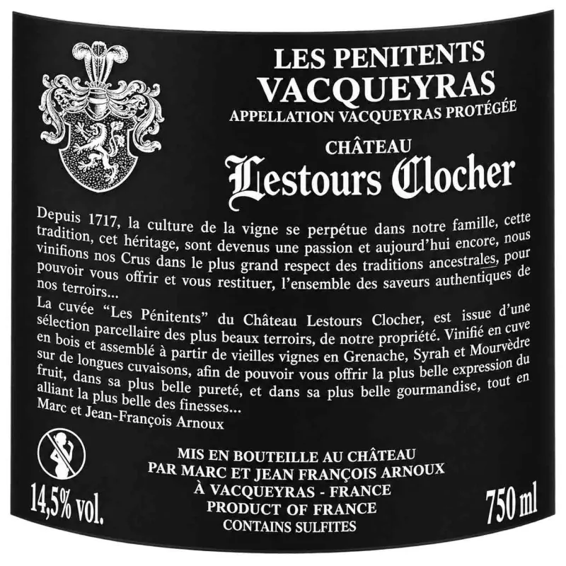 Vacqueyas Château Lestours en vente sur 1envie1vin au meilleur prix !
