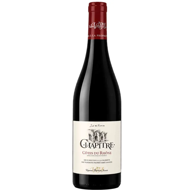 Vin rouge Côtes-du-Rhône - Chapitre 75cl