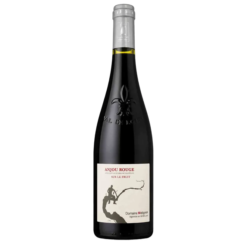 vin rouge - Anjou rouge- Sur le Fruit - Domaine Matignon 75cl
