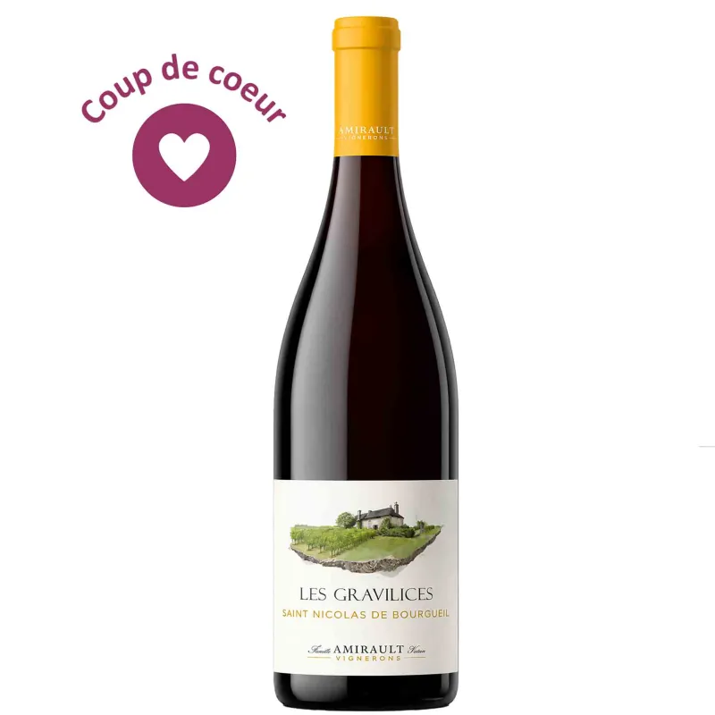 Saint-Nicolas de Bourgueil - Les Gravilices - Agnès et Xavier Amirault - Clos des Quarterons