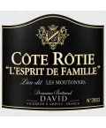 Côte Rôtie Esprit de Famille David Bertrand vin de très grande qualité