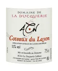 Vin blanc sucré Côteaux du Layon du domaine de la Ducquerie