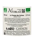 Chinon rouge Le Temps de cerise Domaine de la Noblaie à prix mini.