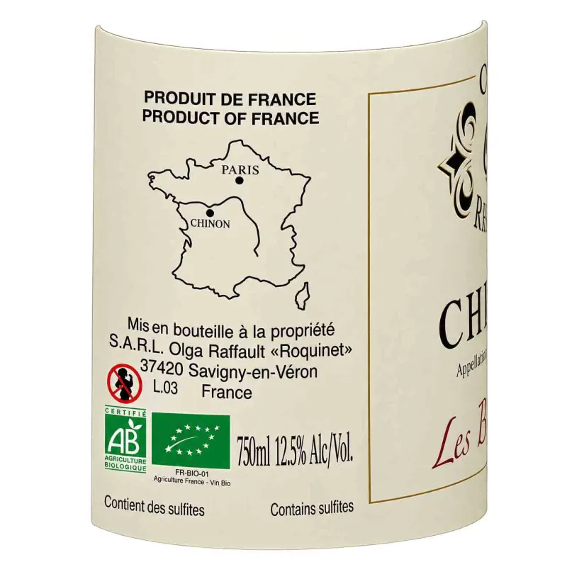 Chinon rouge Les Barnabés- Olga Raffault au meilleur prix