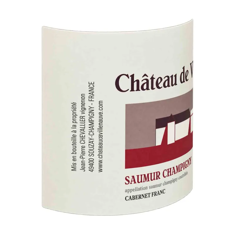 Appellation Saumur Champigny Château de Villeneuve à prix mini