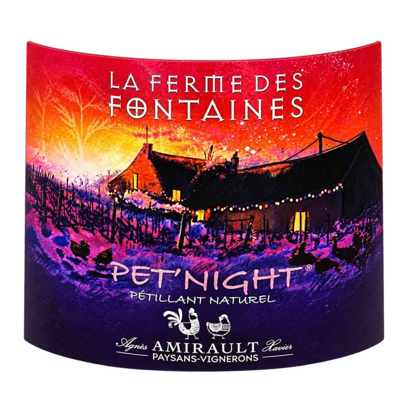 A prix mini, ce Petillant Naturel rosé de la Loire : Pet Night de Amirault