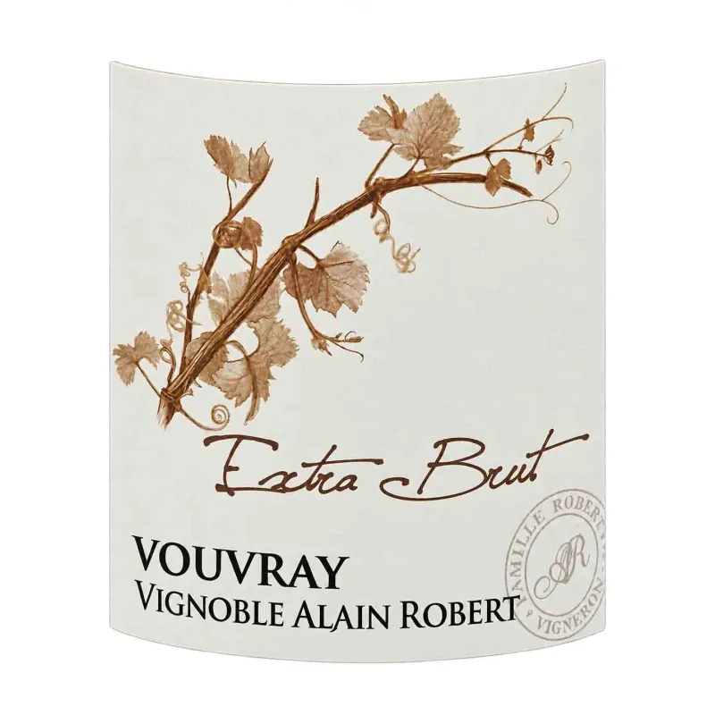 Vouvray Extra Brut Méthode Traditionnelle Alain Robert à prix mini