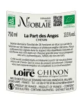 Chinon blanc La Part des Anges du Domaine de la Noblaie au meilleur prix.