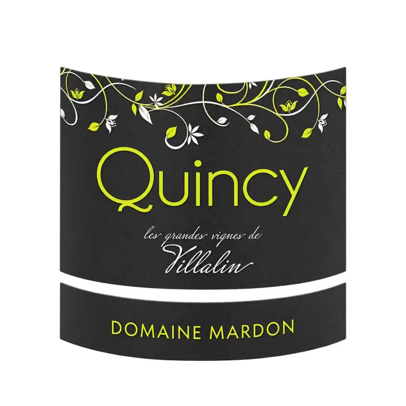 Quincy blanc Les Grandes Vignes de Villalin du Domaine Mardon livré.