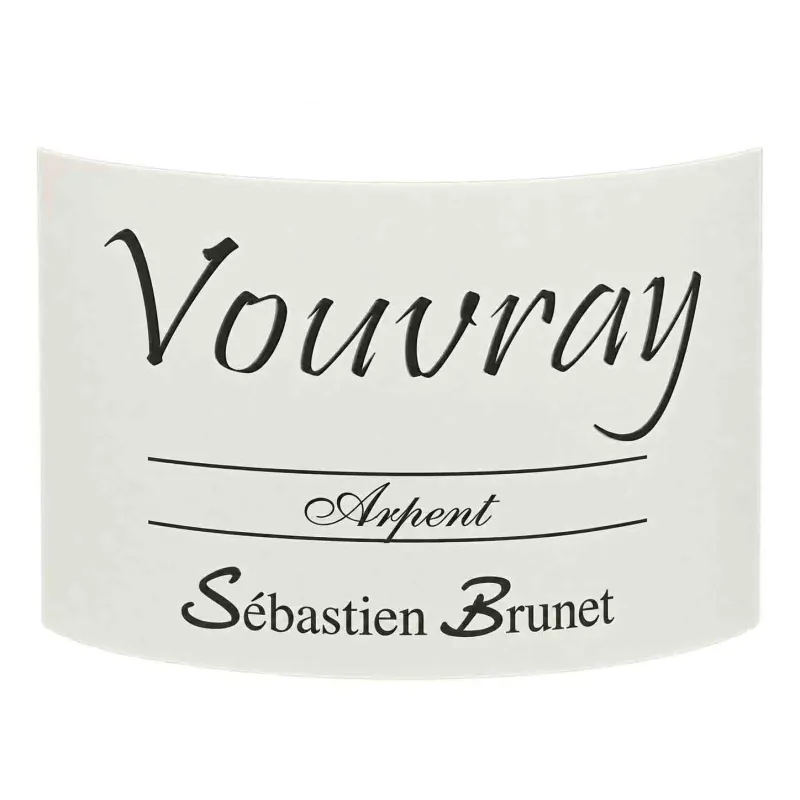 Vouvray blanc sec Arpent de Sébastien Brunet au meilleur prix.