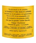 Chablis 1er Cru Bailly Lapierre au meilleur prix et livré chez vous.