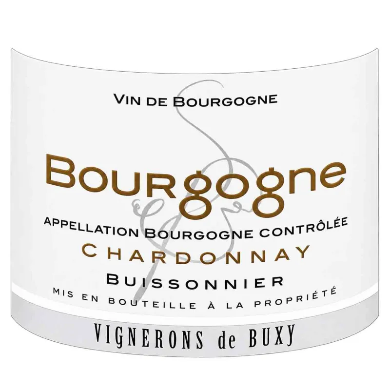 Un Bourgogne Chardonnay Buxy a un prix mini. Livraison rapide !