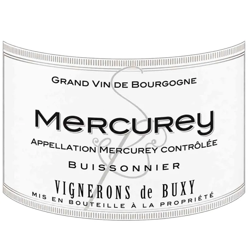 Un Mercurey Rouge de Bourgogne  Buxy sélectionné pour sa qualité /prix