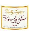Crémant de Bourgogne Vive La Joie rosé Bailly Lapierre à prix mini