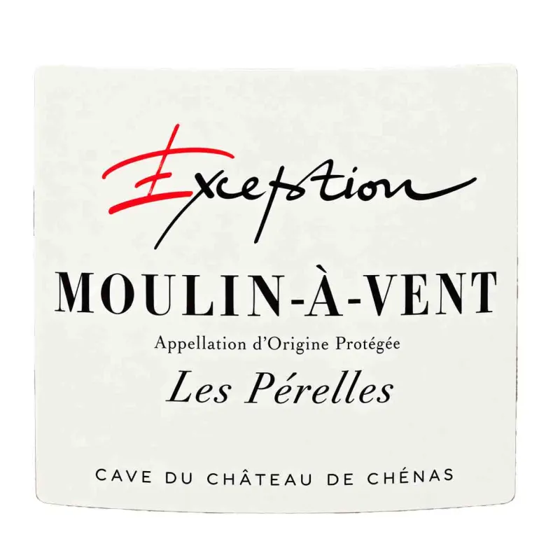 Moulin-à-Vent Exception Les Perelles : meilleur prix./livraison rapide