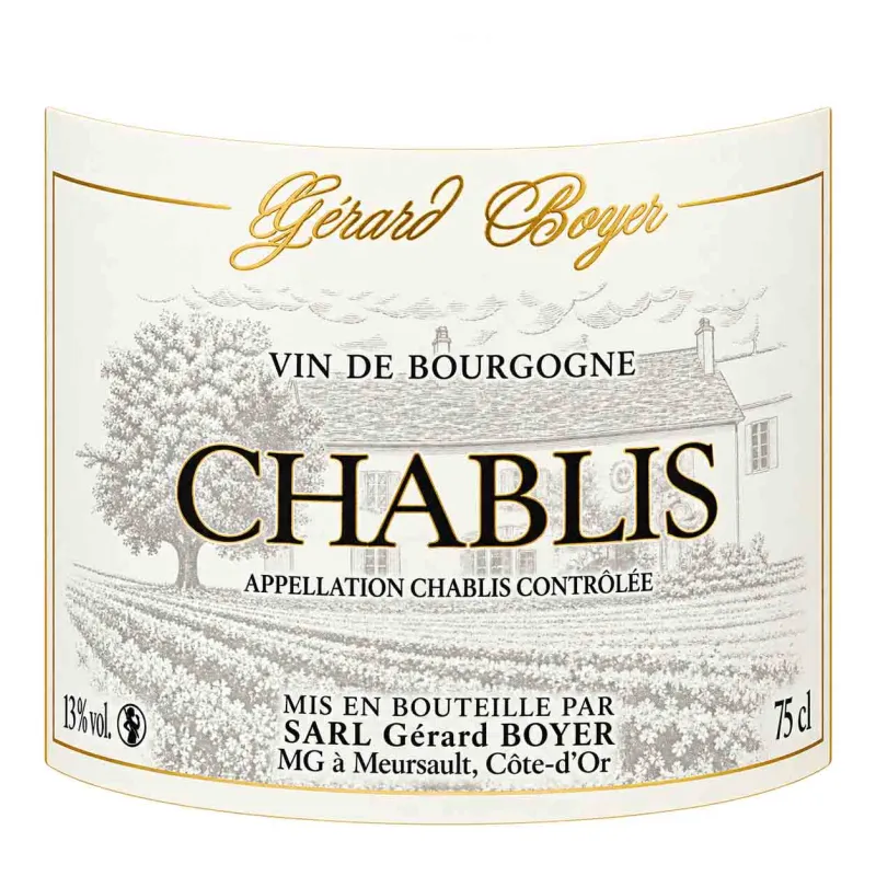 Vin blanc de Bourgogne au meilleur prix : découvrez ce chablis Boyer