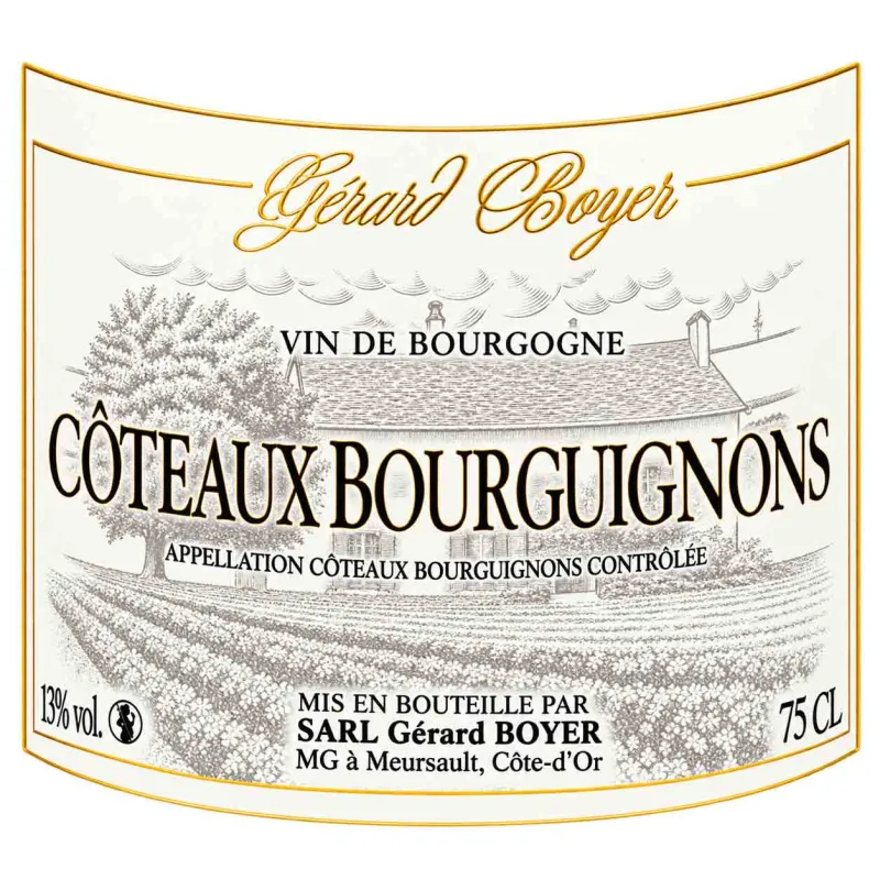 Côteaux Bourguignon rouge Boyer au meilleur prix sur notre site
