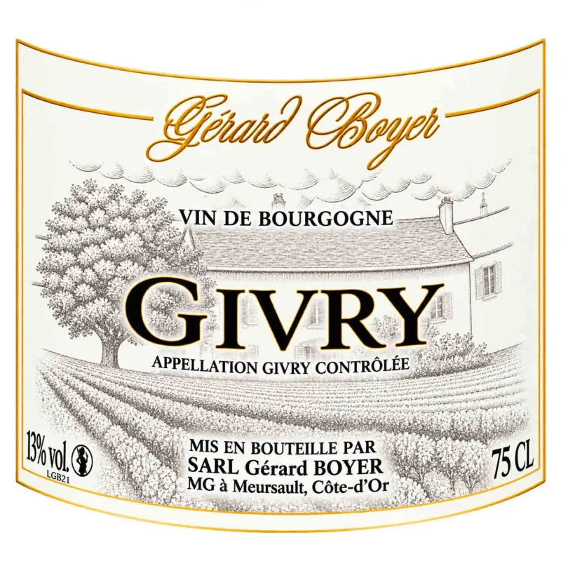 Une affaire ce Givry Maison Boyer de Bourgogne à un prix imbattable !