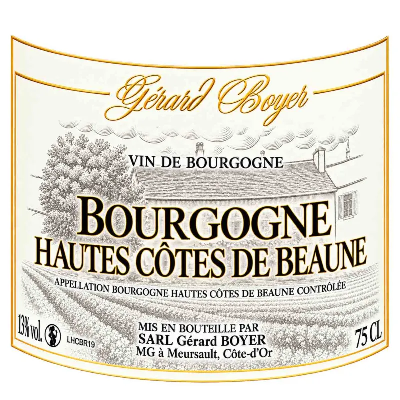 Un Hautes côtes de Beaune de la maison Gérard Boyer au meilleur prix !