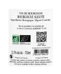 Vin Blanc Bourgogne Aligoté « En Marigny » – Domaine François Chapuis