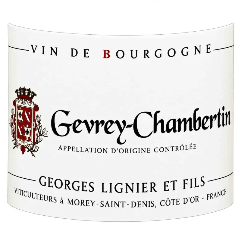Gevrey-Chambertin Georges Lignier – Grand Pinot Noir de Bourgogne