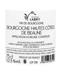 Hautes-Côtes de Beaune Rouge Domaine Labry – Pinot Noir de Bourgogne