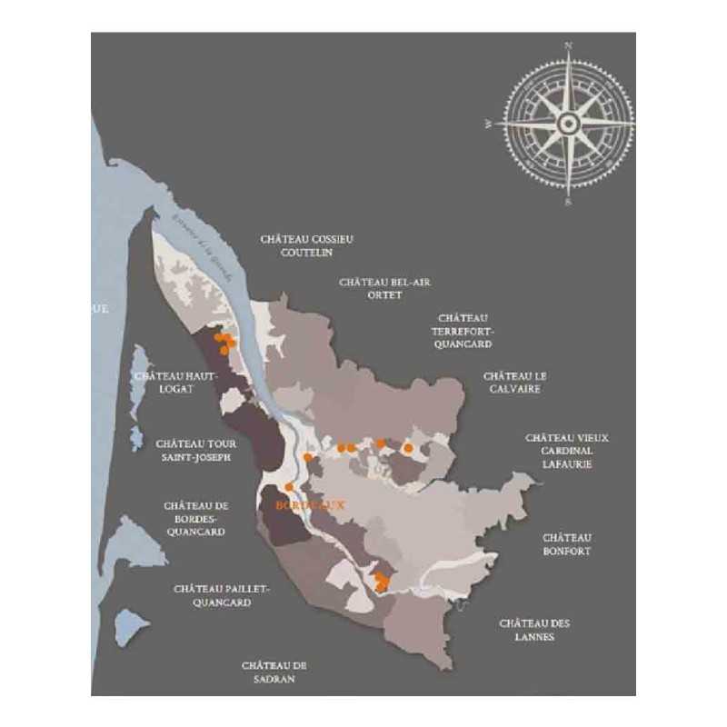 Vin Rouge Bordeaux - Château de Bordes - Cheval Quancard 75cl