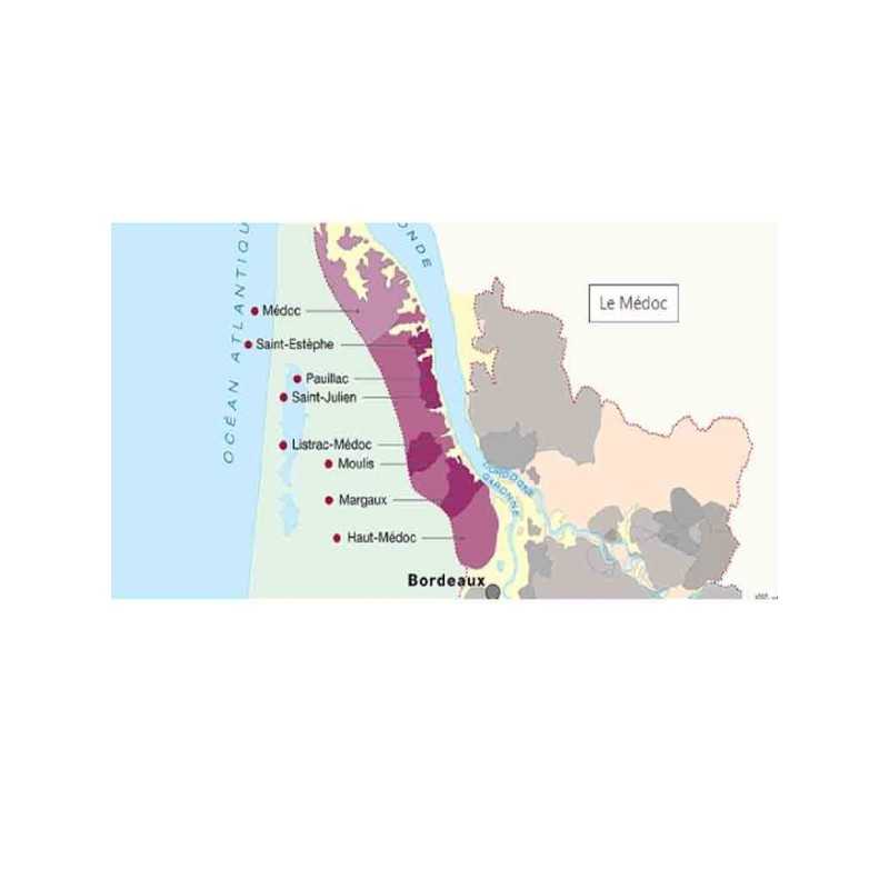 Vin Rouge Bordeaux Margaux - ZÉDÉ DE LABEGORCE75cl