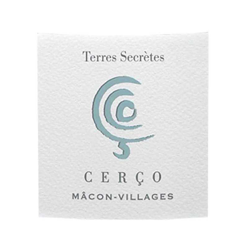 Vin Blanc Bourgogne Macon Villages Bio Cerço- Terres Secrètes 75cl